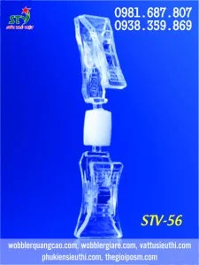Kẹp Mica Trong Suốt Hai Đầu STV56