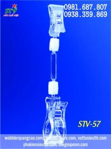 Kẹp Mica Xoay Hai Đầu Nâng Bảng Giá STV57