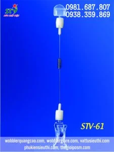 Kẹp Lò Xo Hiển Thị Bảng Giá Trong Suốt STV61