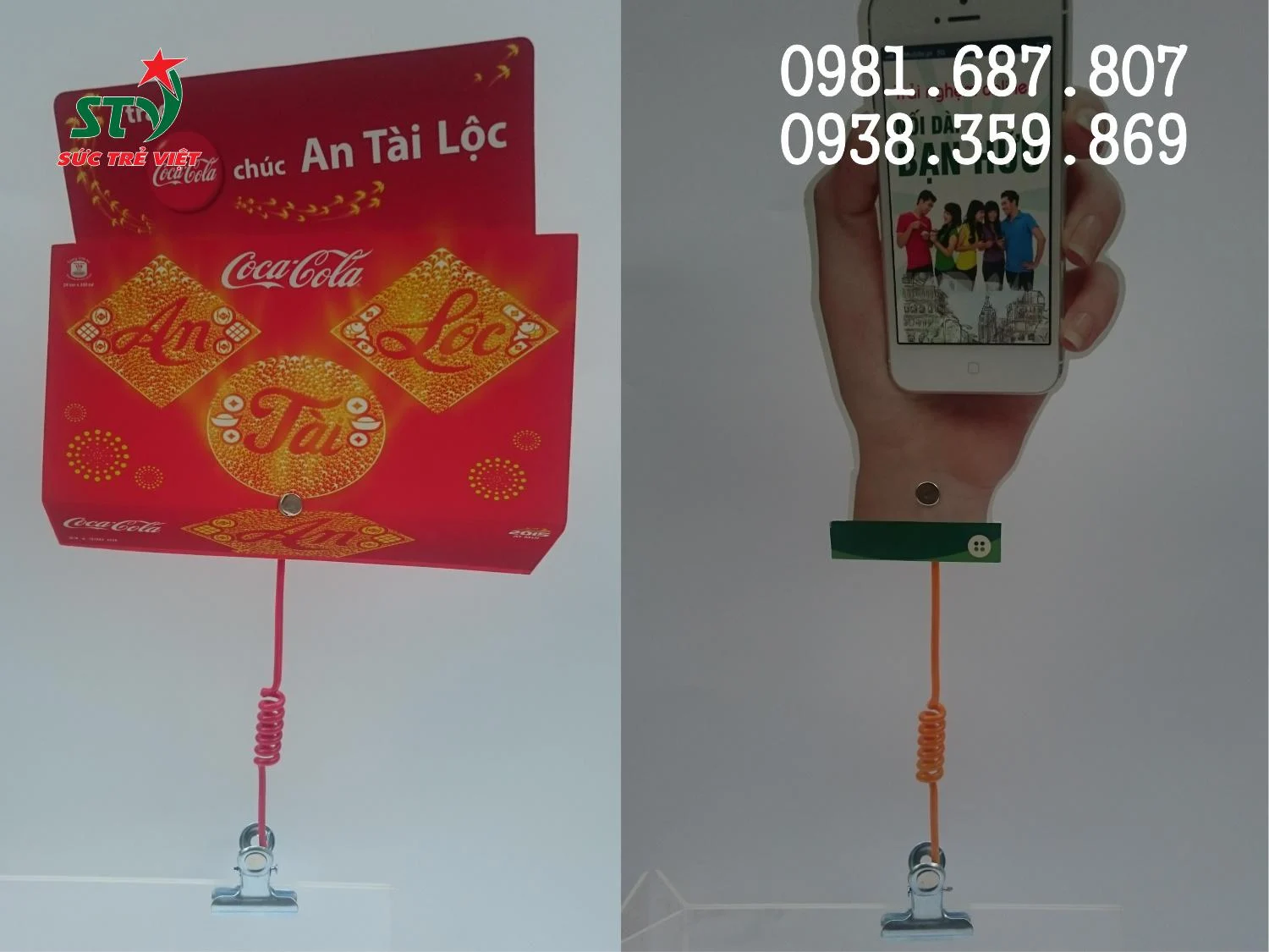 Lò xo bọc nhựa nhiều màu sắc