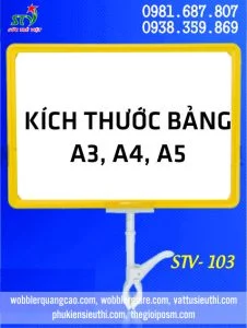 KẸP BẢNG GIÁ STV 103