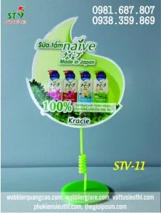 Wobbler Để Bàn Naive