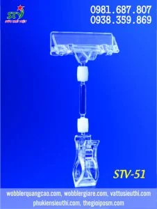 Kẹp mica 2 đầu STV51