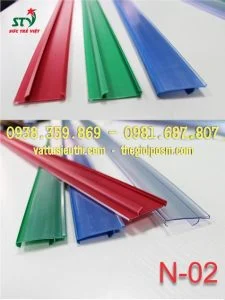 Nẹp cài giá siêu thị N02