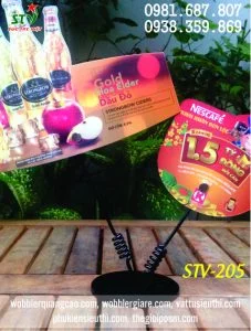 Chân đế quảng cáo 2 nhánh