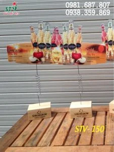 Wobbler để bàn đế gỗ STV 150