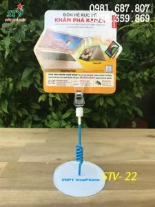 Wobbler để bàn VNPT VINAPHONE STV 22
