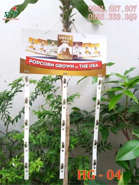Mẫu hanger quảng cáo