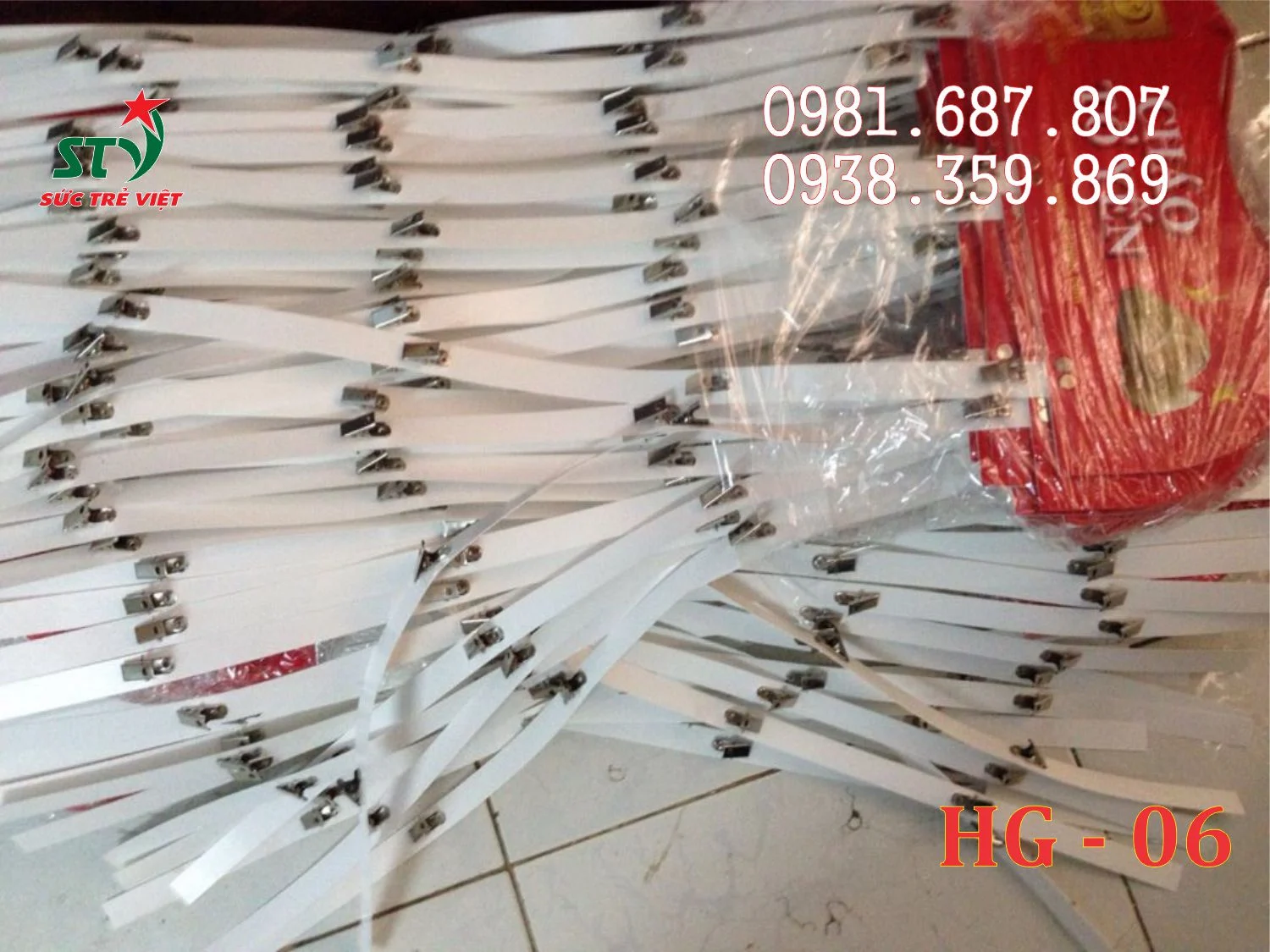 Dây nhựa kẹp sắt Hanger Cháo Tổ Yến