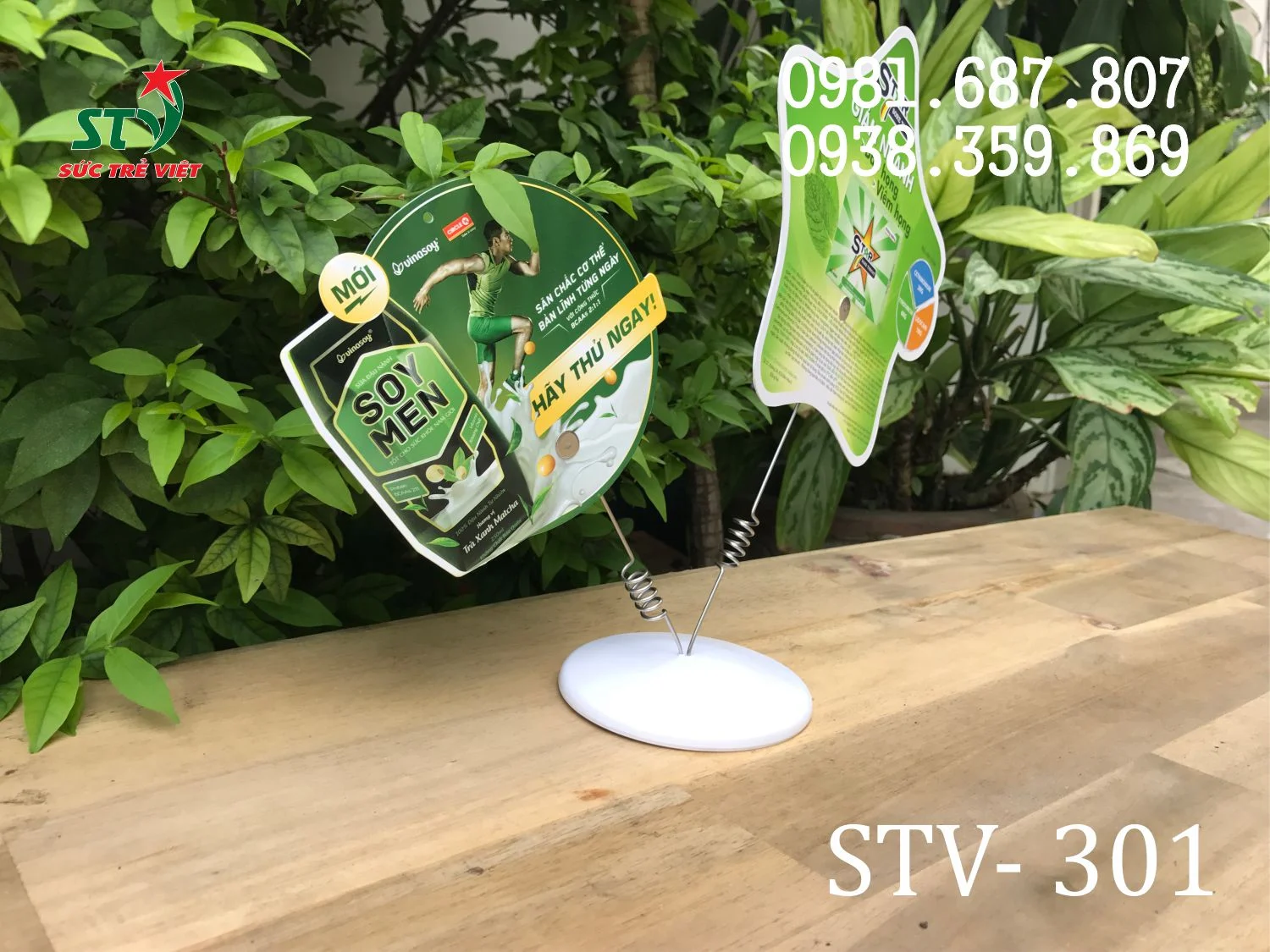 Chân đế Wobbler để bàn gắn nhiều lò xo