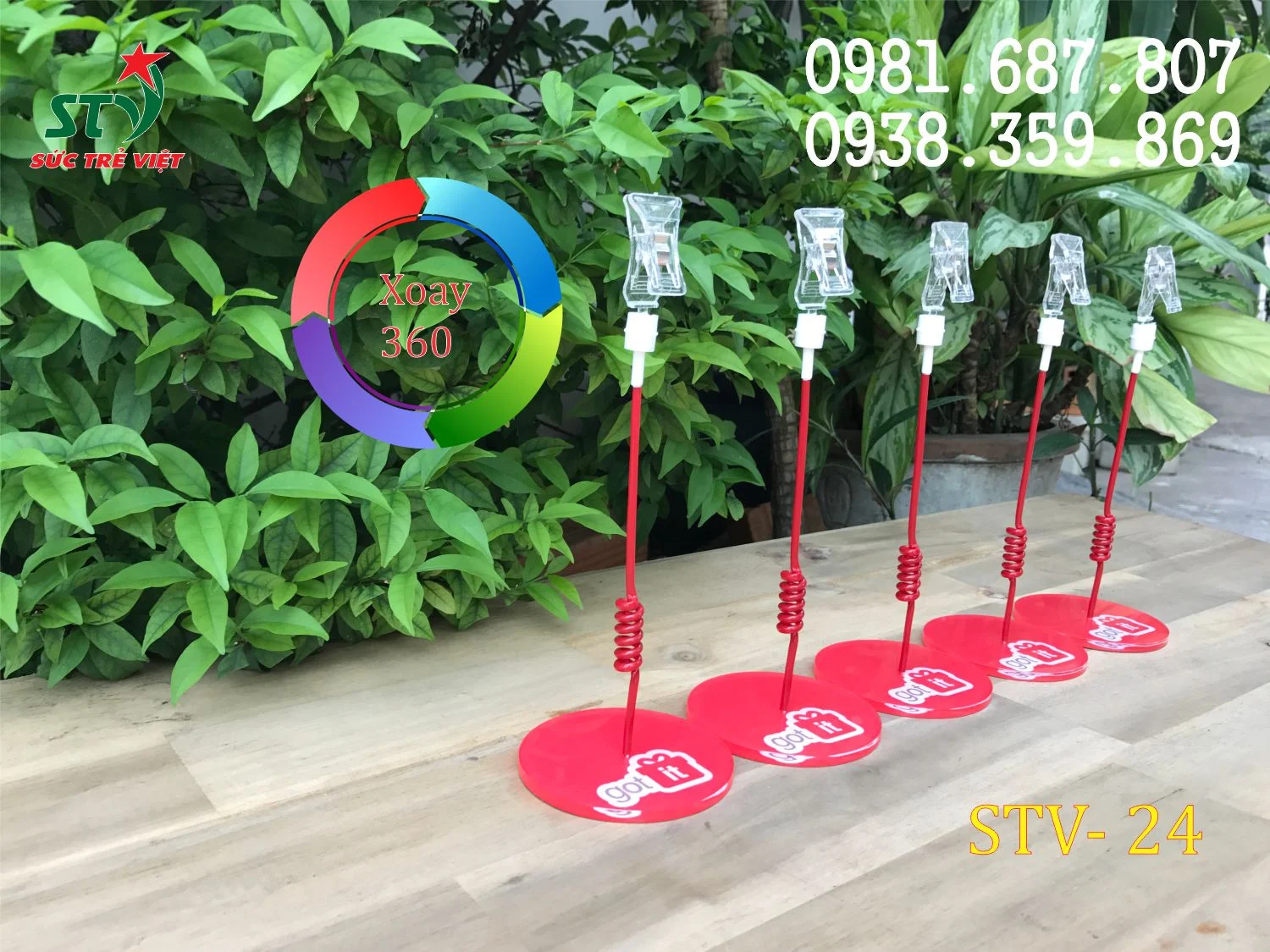 Wobbler quảng cáo Got It đặt tại điểm bán