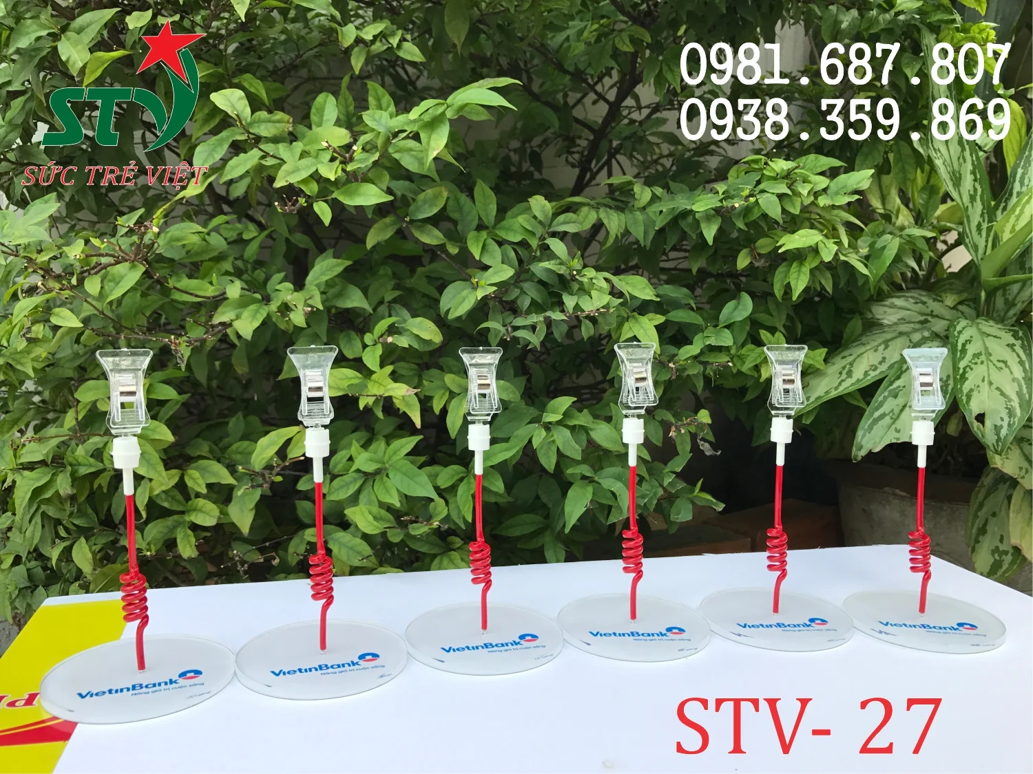 Wobbler quảng cáo VietinBank dùng cho chương trình chào hè