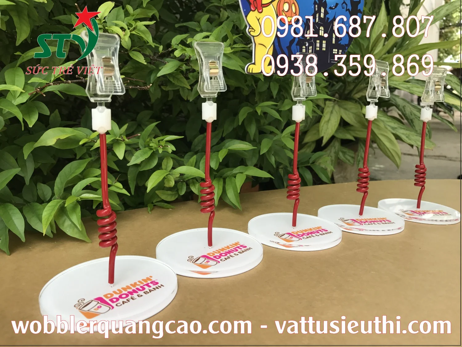 Mẫu Wobbler quảng cáo STV28 dùng cho chương trình tại điểm bán