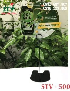 Wobbler để bàn đế INOX STV 500