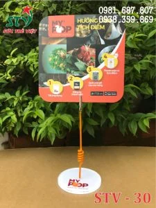 Wobbler để bàn MYPOP