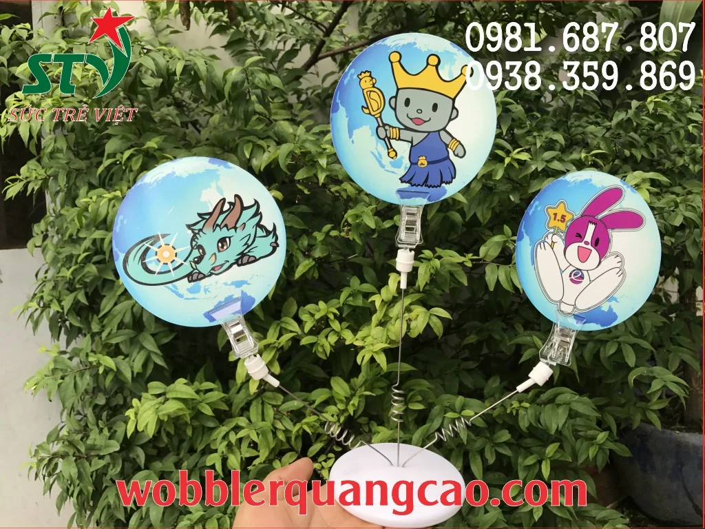 Ba nhánh Wobbler STV302 được bố trí cân đối trên chân đế