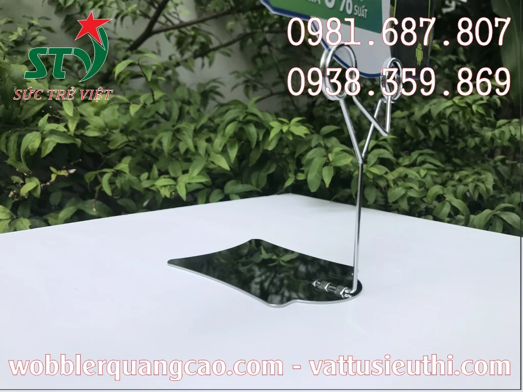Chân đế inox Wobbler STV501 có thể xi mạ nhiều màu