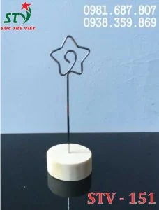 Wobbler để bàn đế gỗ STV 151