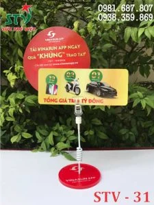 Wobbler để bàn TAXI VINASUN STV31