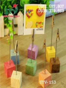 Wobbler để bàn đế gỗ STV 153