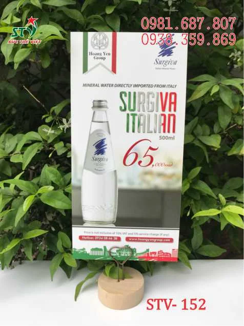 Wobbler để bàn đế gỗ STV 152