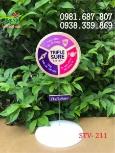 Wobbler để bàn đế nhựa STV 211