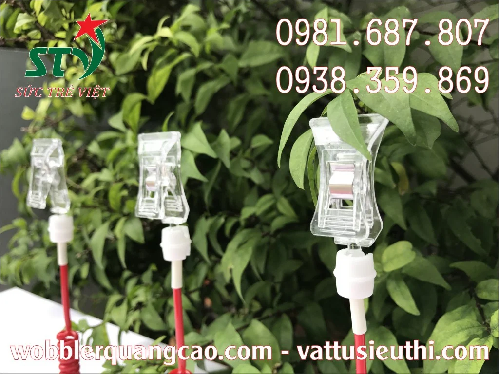 Wobbler quảng cáo đế mica