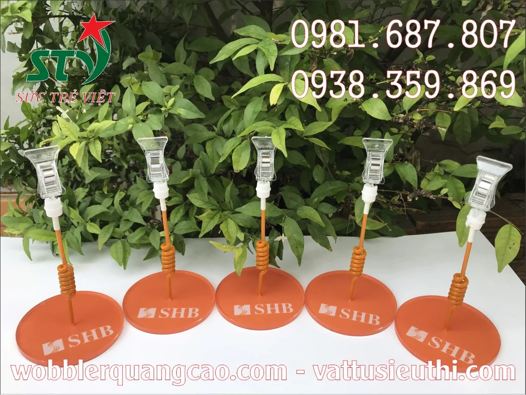 Wobbler quảng cáo STV33 ngân hàng SHB