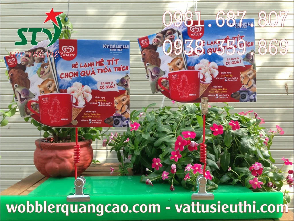 Sản xuất wobbler đế nhựa