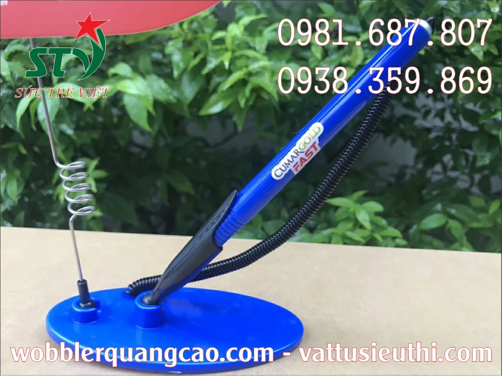 Wobbler quảng cáo có bút
