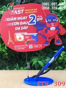 Wobbler để bàn có bút bi STV309