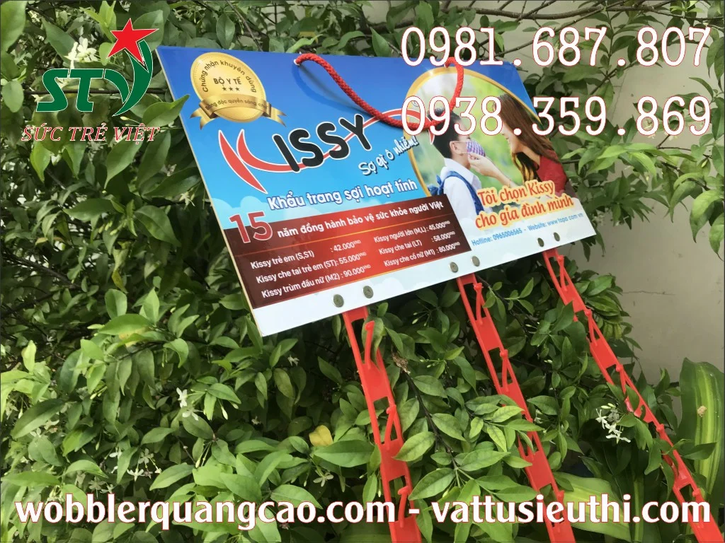 Hanger quảng cáo móc số 7