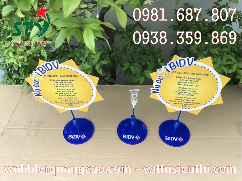 Wobbler quảng cáo BIDV