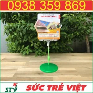 Chân đế quảng cáo kẹp 8cm