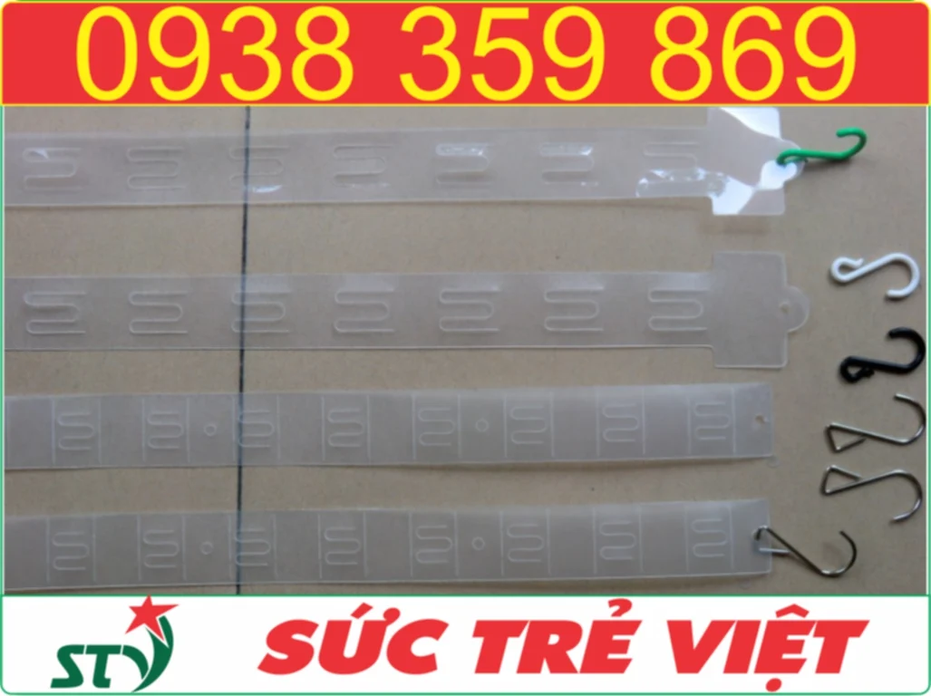 Dây hanger quảng cáo nhiều móc