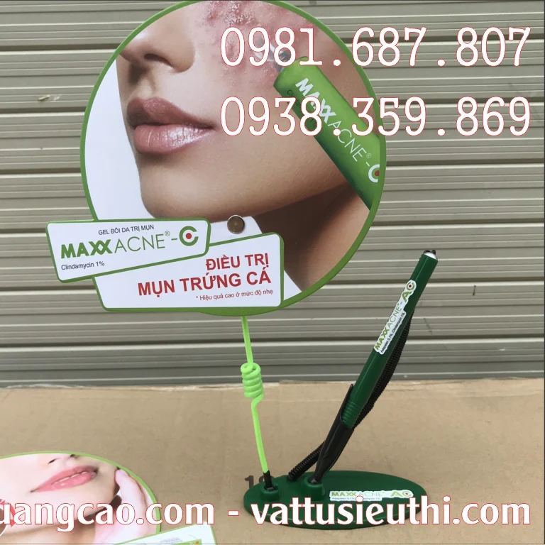 Wobbler Bút Bi Maxxacne