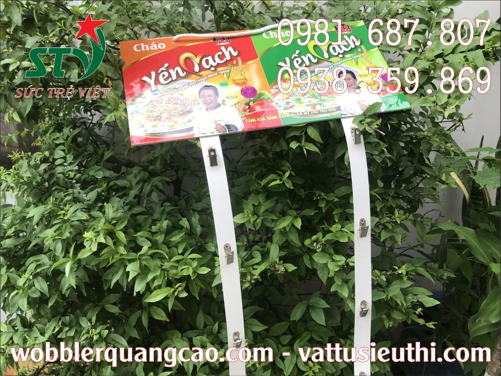 Hanger quảng cáo Cháo Yến Mạch