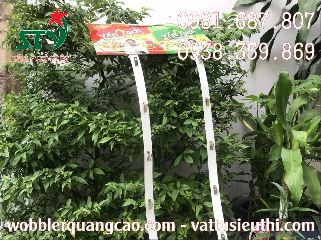 Gia công hanger quảng cáo