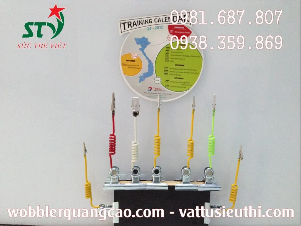 kẹp lò xo, kẹp quảng cáo