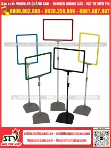 Kẹp bảng giá chân khung A3