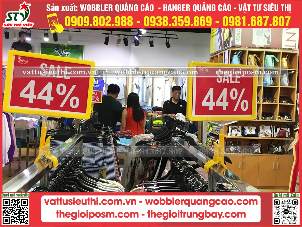 Kẹp khung bảng giá 6