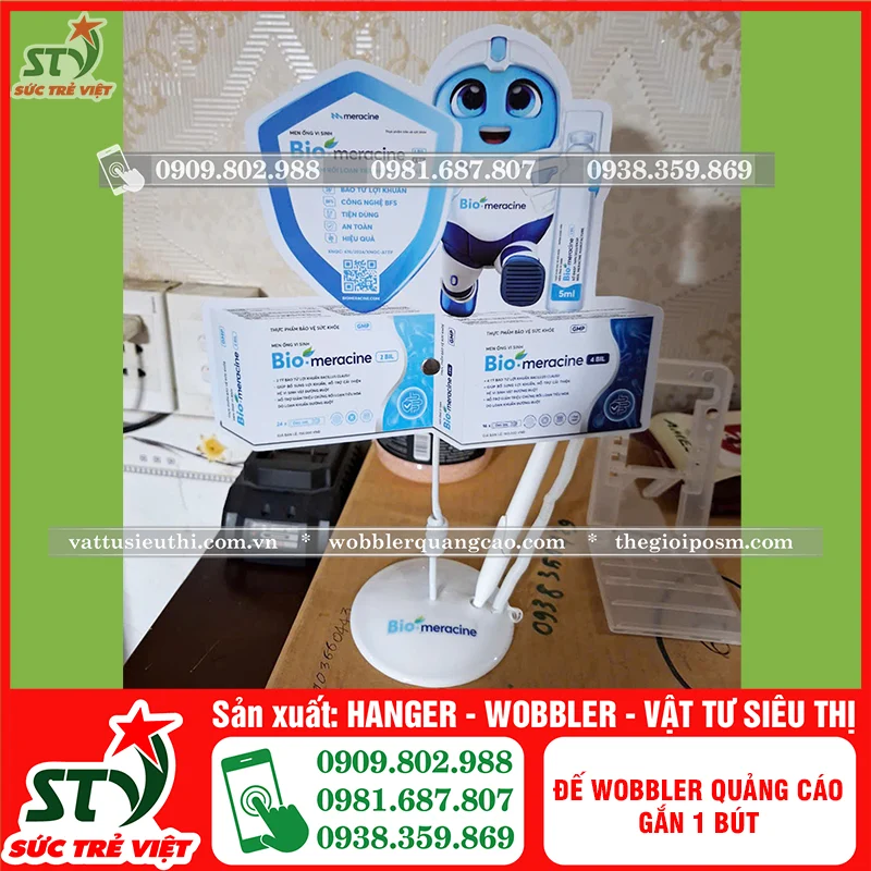 Chân đế lò xo cắm bút